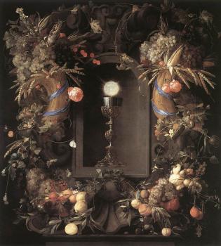 讓 達維德玆 德 希姆 Eucharist in Fruit Wreath 讓 達維德玆 德 希姆 Eucharist in Fruit Wreath